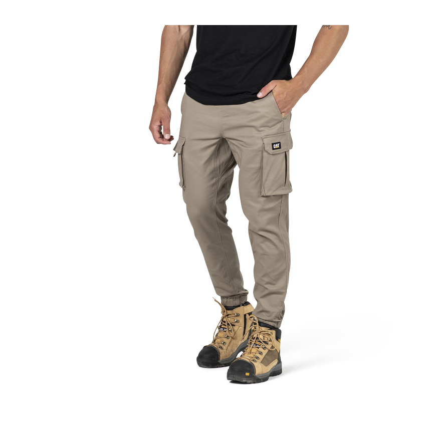 Caterpillar Clothing South Africa - Cat Men's Diesel Pants Khaki TS3286749